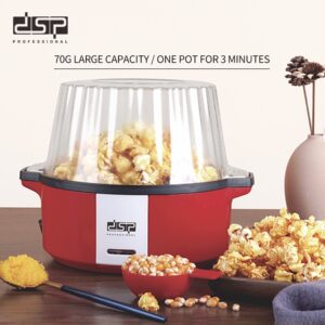 【WANNASHOP】 DSP Danson popcorn machine small home popping grain machine fast popping easy to clean DIY automatic popcorn machine