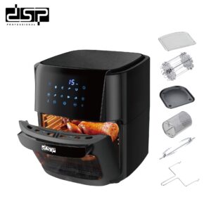 【WANNASHOP】 DSP/Danson Home Air Fryer KB2179 Black Heating Tube Heat Touch