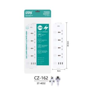 【WANNASHOP】Winning Star Multi Hole Position Home Plug With USB Office Plug Multifunctional Universal Socket