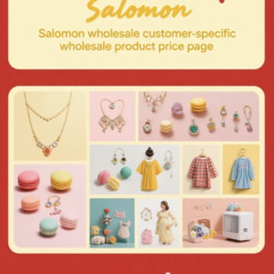 Wannashop Salomon Wholesale Customer-specific Page